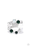 Paparazzi Butterfly Bustle - Ring Green 2022 Convention Exclusive Box 22