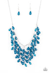 Paparazzi Garden Fairytale - Necklace Blue Box 129