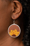 Paparazzi Sun-Kissed Sunflowers - Earrings Brown Box 125