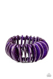 Paparazzi Tropical Tiki Bar - Bracelet Purple Box 63