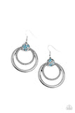 Paparazzi Spun Out Opulence - Earrings Blue Box 119