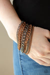 Paparazzi Metallic Horizon - Bracelet Copper Box 86