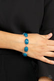 Paparazzi Confidently Colorful - Bracelet Blue Box 111
