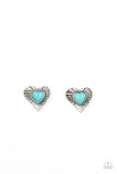 Paparazzi Rustic Romance - Earrings Blue Box 135