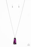 Paparazzi Empire State Elegance - Necklace Purple Box 63