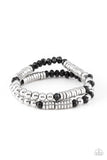 Paparazzi Downright Dressy - Bracelet Black Box 45