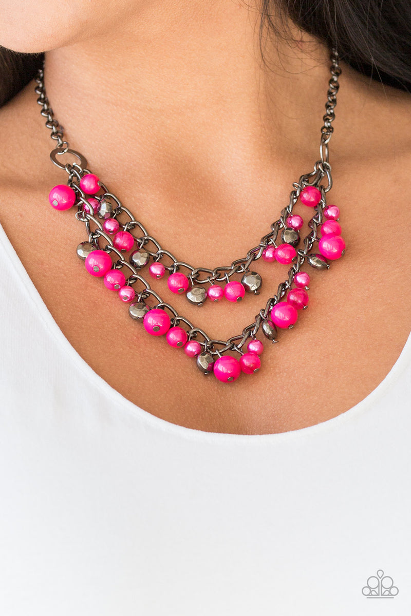 Pin by Molly Blogs on Stuff to buy  Chanel jewelry, Pink necklace, Pink  chanel