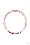 Paparazzi Awesomely Asymmetrical - Bracelet Copper Box 85