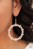 Paparazzi Glowing Reviews - Earrings Gold Box 129