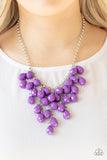 Paparazzi Serenely Scattered -  Necklace Purple Box 59