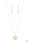 Paparazzi Floral Embrace - Necklace Rose Gold Box 104