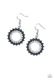 Paparazzi Wreathed In Radiance - Earrings Blue Box 13