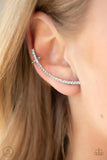 Paparazzi Sleekly Shimmering - Earrings White Box 33