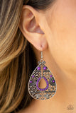 Paparazzi Malibu Gardens - Earrings Purple Box 31