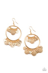 Paparazzi All-CHIME High - Earrings Gold Box 53