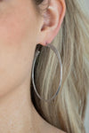 Paparazzi Candescent Curves - Earrings Silver Box 111