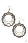 Paparazzi Totally Textured - Earrings Brass Box 2