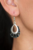 Paparazzi Table For Two - Earrings Black Box 37