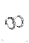 Paparazzi Moon Child Charisma - Clip-On Earrings Silver Box 92