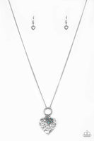 Paparazzi Bountiful Hearts - Necklace Blue Box 7