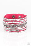 Paparazzi Rhinestone Rumble - Bracelet Pink Box 87