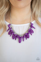 Paparazzi Miami Martinis - Necklace Purple Box 63