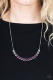 Paparazzi Throwing Shades - Necklace Pink Box 124