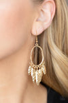 Paparazzi Artisan Aria - Earrings Gold Box 138