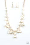 Paparazzi Soon To Be Mrs. - Necklace Gold Box 84