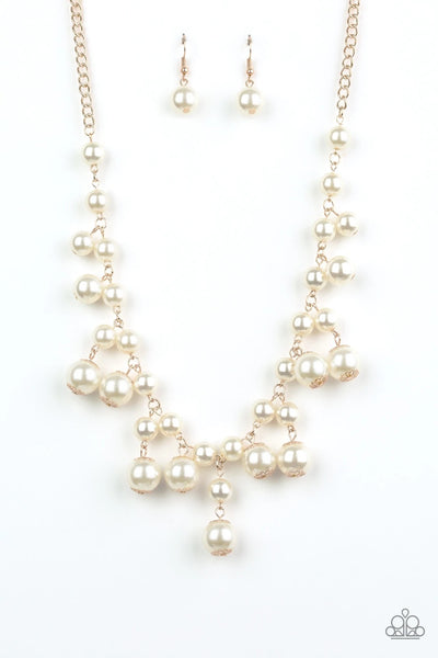 Paparazzi Soon To Be Mrs. - Necklace Gold Box 84