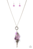 Paparazzi AMOR To Love - Necklace Purple Box 141