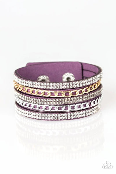 Paparazzi Fashion Fiend - Bracelet Purple Box 18