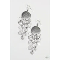 Paparazzi Turn On The BRIGHTS - Earrings Silver Box 10