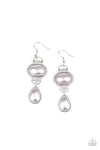 Paparazzi Icy Shimmer -  Earrings Silver Box 54