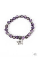 Paparazzi Butterfly Nirvana - Bracelet Purple Box 133