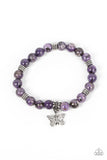 Paparazzi Butterfly Nirvana - Bracelet Purple Box 133