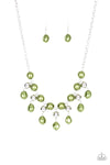 Paparazzi Queen Of The Gala - Necklace Green Box 27