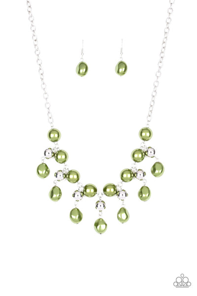 Paparazzi Queen Of The Gala - Necklace Green Box 27