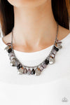 Paparazzi Hurricane Season - Necklace Black Box 90