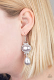 Paparazzi Icy Shimmer -  Earrings Silver Box 54