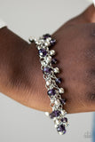 Paparazzi Just For The Fund Of It! - Bracelet Purple Box 82