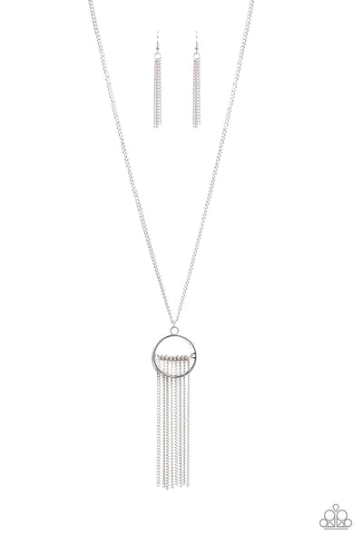 Paparazzi Terra Tassel - Necklace Silver Box 106