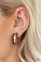 Paparazzi Bells Ringing - Clip-On Earrings Copper Box 1