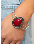 Paparazzi Over The Top Pop -  Bracelet Red Box 76