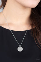 Paparazzi Freedom Isnt Free - Necklace Silver Box 48