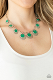 Paparazzi The Cosmos Are Calling - Necklace Green Box 101