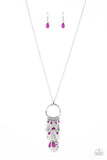 Paparazzi Totally Trolling - Necklace Purple Box 78