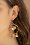Paparazzi All-CHIME High - Earrings Gold Box 53