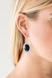 Paparazzi Only FAME In Town - Earrings Black Box 45