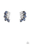 Paparazzi Flawless Fronds - Earrings Blue Box 128